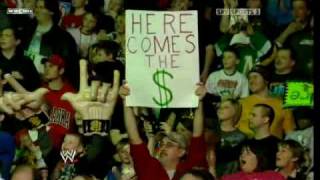 Shane McMahon entrance Raw 02 02 09 [upl. by Barncard]