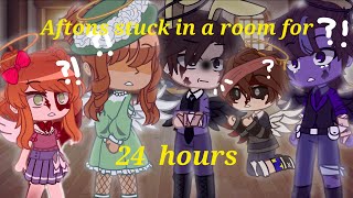 Aftons stuck in a room for 24hrs aftonfamilygacha [upl. by Adyam166]