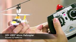 HeliPalcom  UDI U807 Micro Helicopter [upl. by Micro]