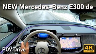 2024 MercedesBenz E300 de POV DRIVE [upl. by Baptist]