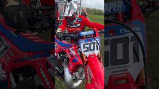 Starting a 2024 CR500 2 Stroke dirtbike [upl. by Madaih820]