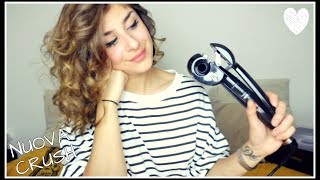 CAPELLI RICCI IN 10 MINUTI CON ARRICCIACAPELLI AUTOMATICO Babyliss  Sofia Disaster [upl. by Vanthe50]