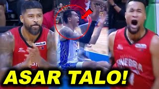 Nagkagulo sa Araneta sa ginawa ng GINEBRA  Clutch Ahanmisi at Holt sa Chrunchtime Naasar si Eram [upl. by Odnama135]