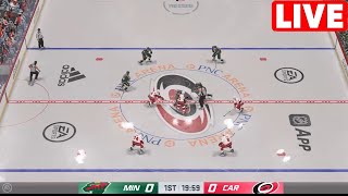 NHL LIVE  Carolina Hurricanes vs Minnesota Wild  21th Jan 2024  NHL Full Game Highlights NHL 24 [upl. by Devad]