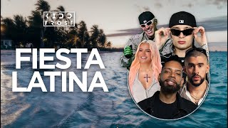 Fiesta Latina Mix 2024  DJ KiddFrost  Bad Bunny Karol G Peso Pluma Feid amp MORE [upl. by Leamaj]