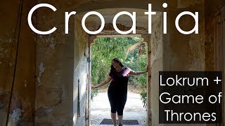 Island of Lokrum Croatia   Game of Thrones Locations [upl. by Willow]