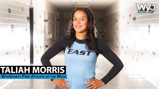 WyoSports Prep Athlete of the Week Taliah Morris [upl. by Gayn]