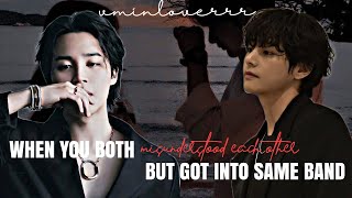 VMIN FF when you both misunderstood each other but got into same band ONESHOT [upl. by Chlores934]