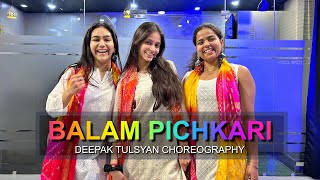 Balam Pichkari  Easy Dance Steps  Holi Celebration at G M Dance Centre  Akshita Aanya Khushi [upl. by Nettirb]