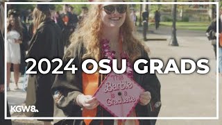 Oregon State University celebrates largest graduation [upl. by Zulaledairam587]