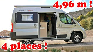 Bunkervan Urban  un minuscule fourgon de 496 m pour 4 personnes [upl. by Buckden]