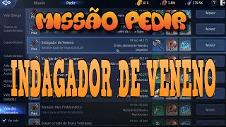 MISSÃO PEDIR INDAGADOR DE VENENO  ARMA AZUL  MIR4 [upl. by Alpheus]