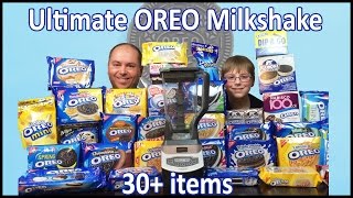 Ultimate Oreo Milkshake  30 items  Crude Brothers [upl. by Annua913]