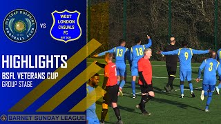 VETERANS CUP  GROUP STAGE  IVY LEAF DOLPHINS VS WEST LONDON CASUALS [upl. by Annecorinne]