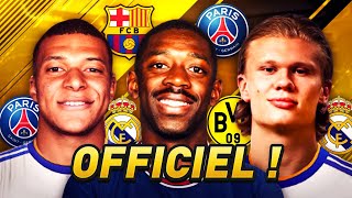 LES NOUVEAUX GROS TRANSFERTS DU MERCATO HIVERNAL 2022 [upl. by Htebazila]