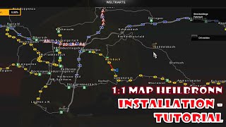 ETS2 141  Heilbronn Map  wie installiere ich die aktualisierte Heilbronn Map [upl. by Iek970]