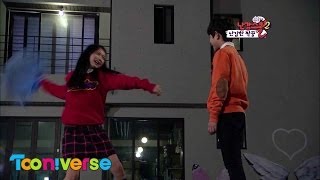 난감스쿨2 하이라이트 12화 가 가란말이야Tooniverse Nangam school2 HighlightEp12 [upl. by Westbrooke]