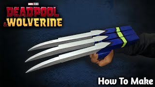 How To Make New Wolverine Claws With Cardboard  Retractable Wolverine Claws  Deadpool amp Wolverine [upl. by Eiroc]