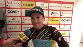 Jakob Fuglsang  Postrace interview  Stage 4  Vuelta a Andalucía 2019 [upl. by Ggerk]