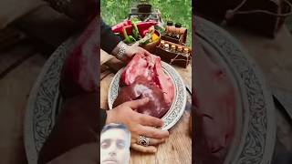 Id tog fogdog dfo food cooking steak outdoorcooking keşfet bushcraft bbq instral seafood [upl. by Keele]