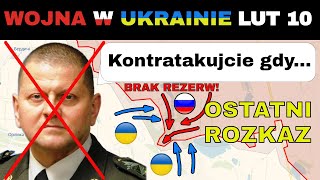 10 LUT Ukraiński Głównodowodzący Zdymisjonowany Awdijiwka Niemal Okrążona  Wojna w Ukrainie [upl. by Ramoj]