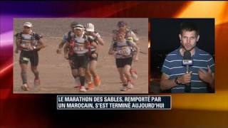 Marathon des Sables  victoire dEl Morabity [upl. by Boiney25]