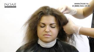 Инструкция Кератиновое выпрямление INOAR GHAIR KERATIN [upl. by Atalante]