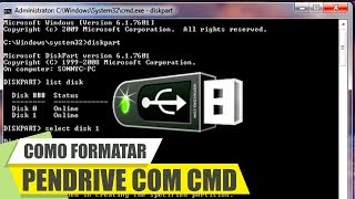 Criar pendrive bootavel no cmd [upl. by Aisat640]