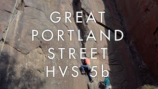 Great Portland Street  HVS 5b  Millstone [upl. by Herm]