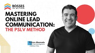 Mastering Online Lead Communication The PSLV Method [upl. by Nilla]