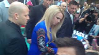 Britney Spears XFactor Red Carpet Premiere  Chinese Theater in Hollywood CA [upl. by Leta129]