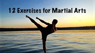 12 Exercises for Martial Arts [upl. by Nahsar]