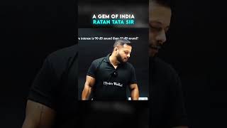 Rajwant Sir on Ratan Tata Sir🥺💔 pw shorts physicswallah jeewallah [upl. by Akayas971]