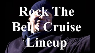 Rock The Bells HipHop Cruise Lineup [upl. by Tibbitts]