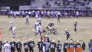 Justin Brooks RB  DB  ATH 11 for McDonough High School Class of 2011 2008 Season Highlight [upl. by Kcerb]