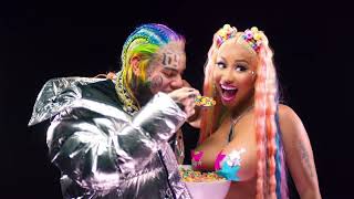 6ix9ine feat nicki minaj  trollz slowed amp reverb [upl. by Anived]