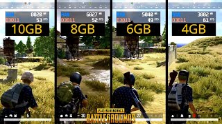 Pubg  4gb vs 6gb vs 8gb vs 10gb  Ram Test  2020 [upl. by Arised873]