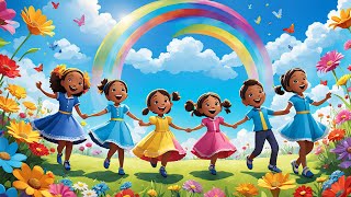 Ring Around the Roses  Nursery Rhymes for Kids  Fun Circle Game Song [upl. by Derrik]