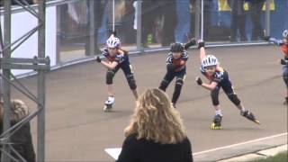 Pupillen 3 meisjes 2 ronden inline VLISC Zwaagwesteinde 2016 [upl. by Amye]