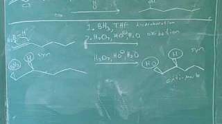 Synthesis of alcohols from alkenes 5 [upl. by Nenad]