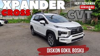 📢XPANDER CROSS CVT PREMIUM PUTIH 2023‼️ HABISKEN STOCK🎁OBRALLL BRUTALLLLL [upl. by Eylloh]