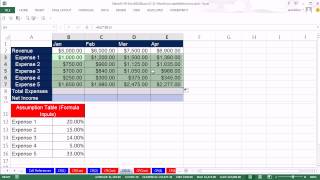 Office 2013 Class 38 Excel Basics 20 Relative Absolute and Mixed Cell References [upl. by Raine]