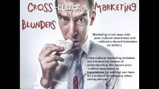 Crossculture Marketing Blunders [upl. by Esinaj]