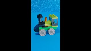 Lego Steam Train Little green version [upl. by Anahir]