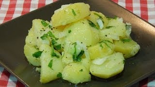 Cómo hacer papas aliñas o patatas aliñadas [upl. by Oicor]