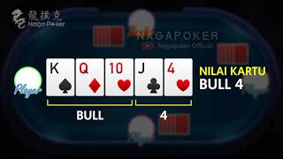 TUTORIAL CARA BERMAIN SUPER BULL  NAGAPOKER [upl. by Millisent]