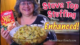 Stovetop Stuffing  Enhanced  Delicious and Easy for Thanksgiving or Anythin [upl. by Dnalloh880]