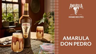 Amarula Don Pedro  Amarula Home Recipes  Amarula [upl. by Talie]