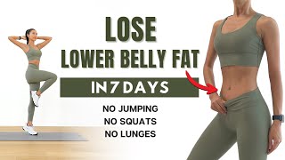 LOSE LOWER BELLY FAT in 7 Days🔥30 MIN Nonstop Standing Abs Workout  No Squat No Lunge No Jumping [upl. by Adnauqahs]