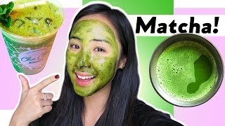 Amazing Benefits of Matcha Green Tea for Your Skin Beauty  3 DIY Face Masks [upl. by Lodi]